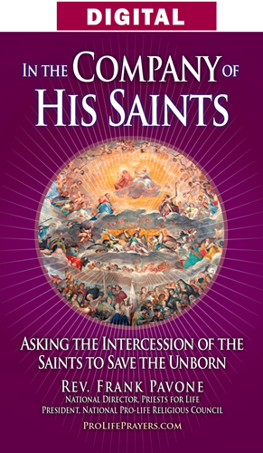 In the Company of His Saints prayer flipbook