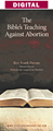 The Bible's Teaching Against Abortion brochure