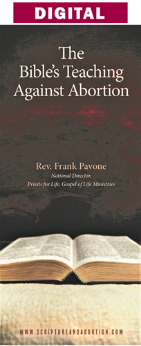 The Bible's Teaching Against Abortion brochure
