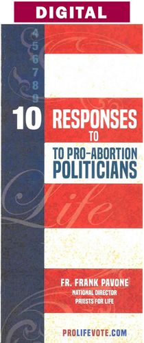 10 Responses to Pro-Abortion Politicians